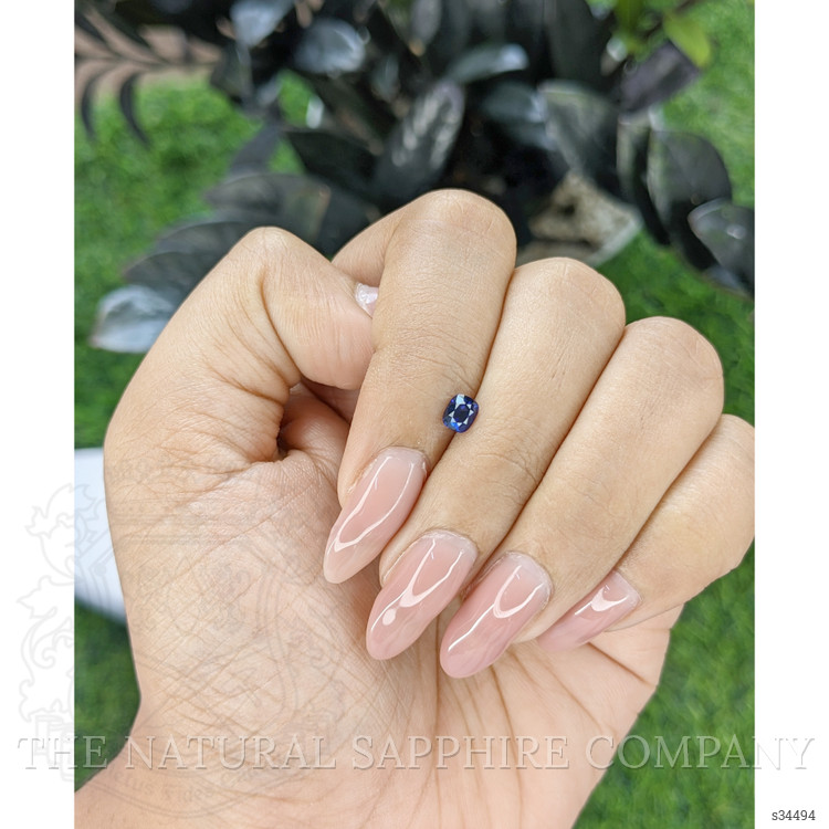 0.42 Ct. Blue Sapphire from Tanzania