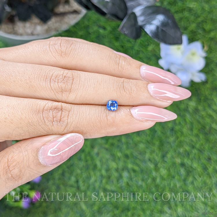 0.59 Ct. Blue Sapphire from Tanzania