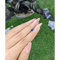 0.61 Ct. Blue Sapphire from Tanzania Life Style