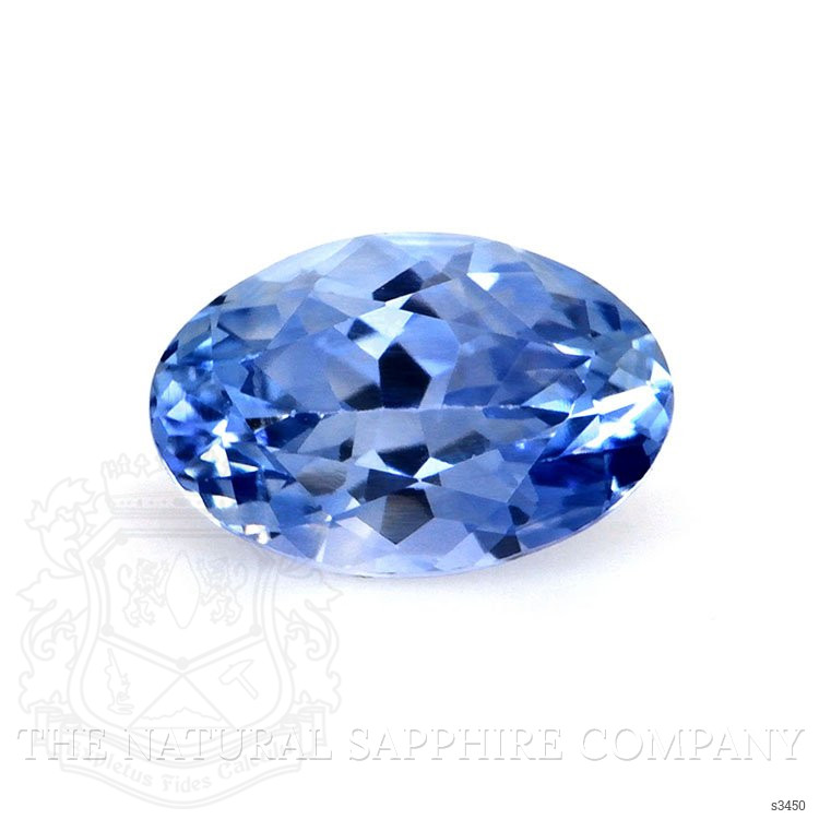 0.59 Ct. Blue Sapphire from Ceylon (Sri Lanka)