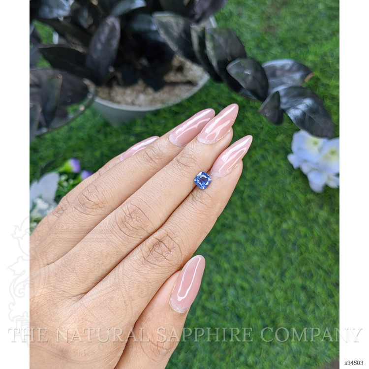 0.73 Ct. Blue Sapphire from Tanzania