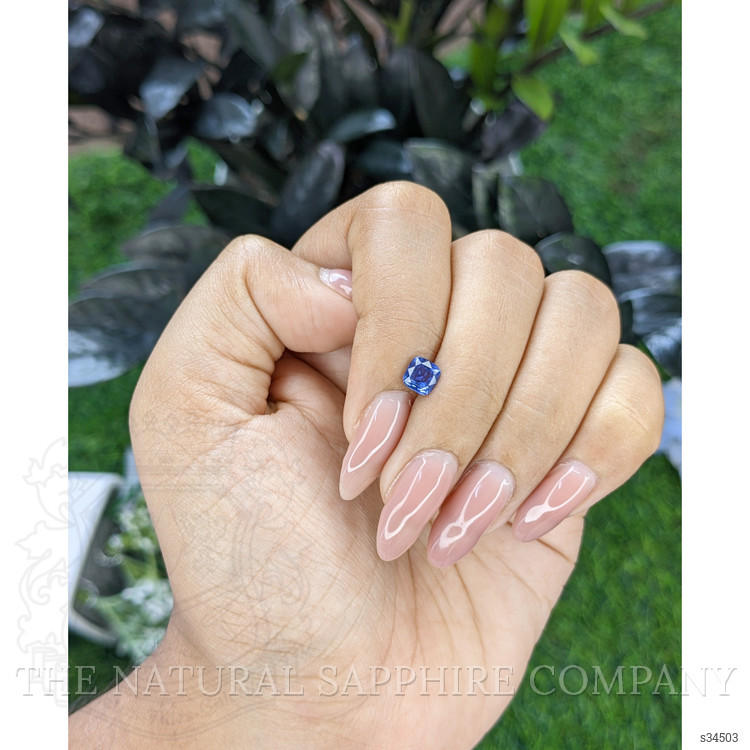 0.73 Ct. Blue Sapphire from Tanzania