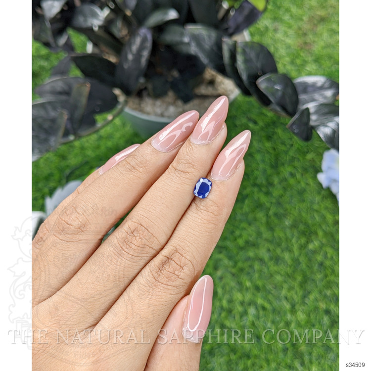 0.78 Ct. Blue Sapphire from Tanzania