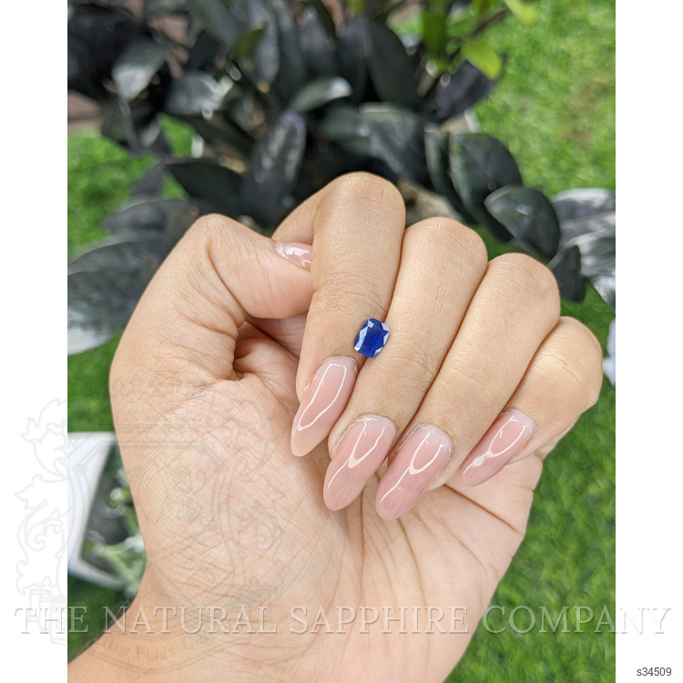 0.78 Ct. Blue Sapphire from Tanzania