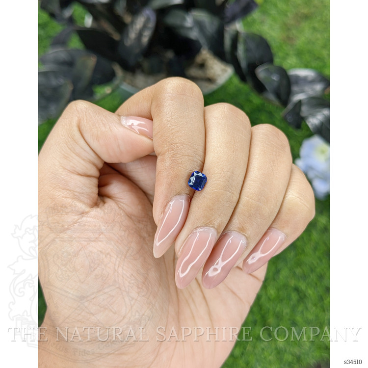 0.80 Ct. Blue Sapphire from Tanzania