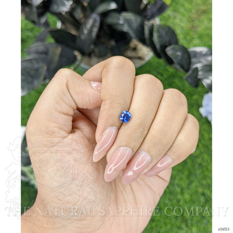 0.85 Ct. Blue Sapphire from Tanzania