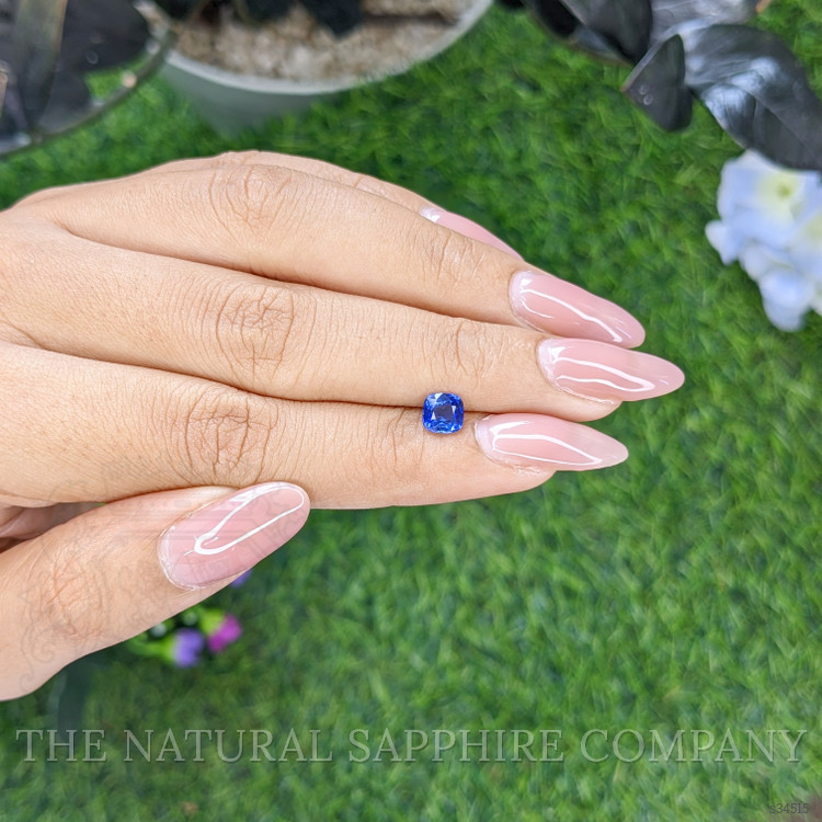 0.87 Ct. Blue Sapphire from Tanzania