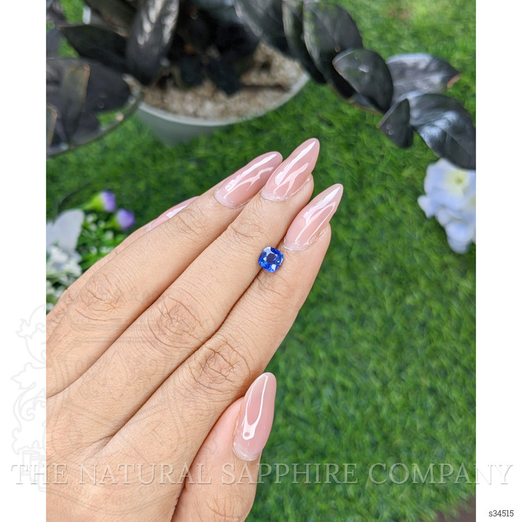 0.87 Ct. Blue Sapphire from Tanzania