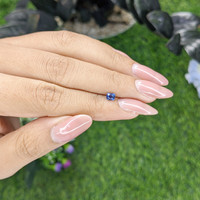 0.43 Ct. Blue Sapphire from Tanzania Life Style