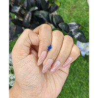 0.76 Ct. Blue Sapphire from Tanzania Life Style