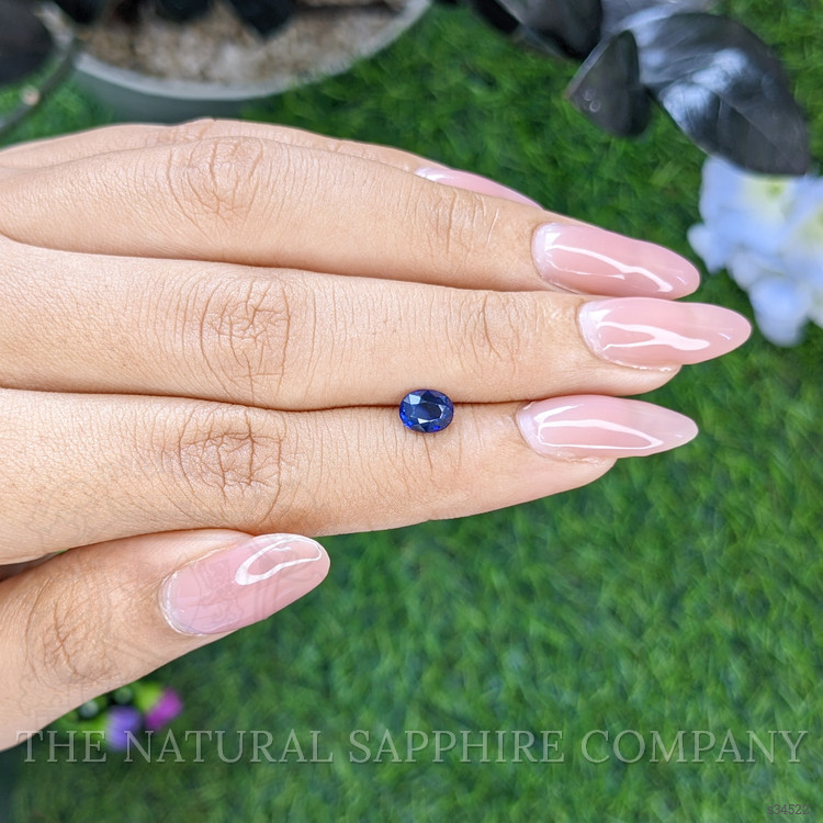 0.95 Ct. Blue Sapphire from Tanzania