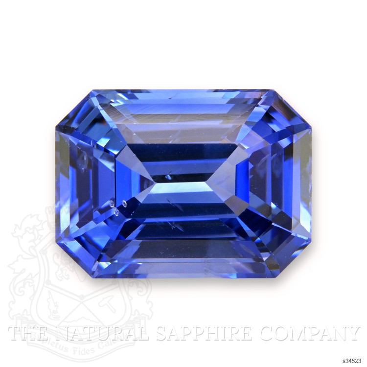 6.84 Ct. Blue Sapphire from Ceylon (Sri Lanka)