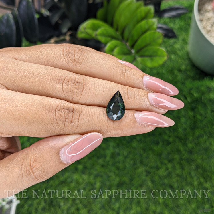 5.00 Ct. Green Sapphire from Kenya