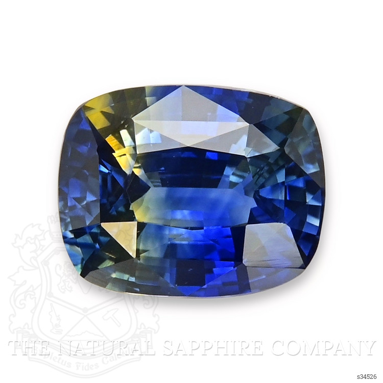 4.18 Ct. Bi Color Sapphire from Ceylon (Sri Lanka)