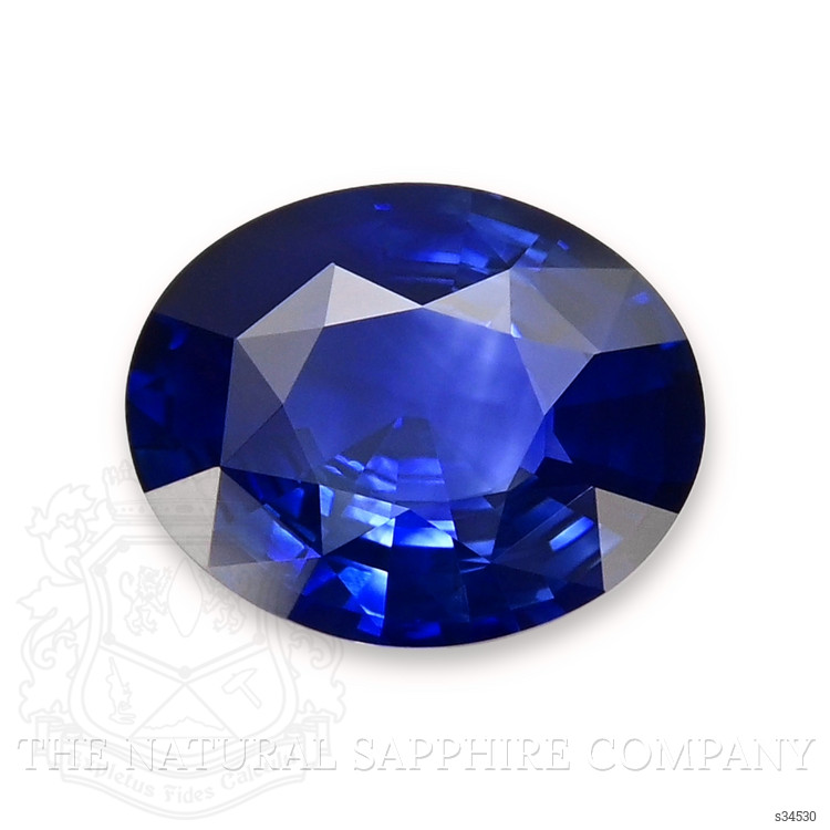 3.31 Ct. Blue Sapphire from Ceylon (Sri Lanka)