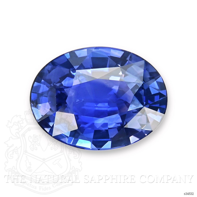 5.04 Ct. Blue Sapphire from Ceylon (Sri Lanka)