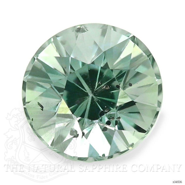 0.76 Ct. Bluish Green Sapphire from Madagascar