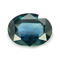 0.92 Ct. Greenish Blue Sapphire from Madagascar Video