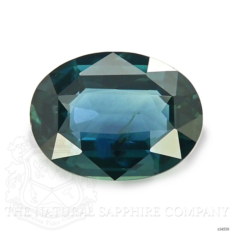 0.92 Ct. Greenish Blue Sapphire from Madagascar