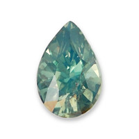 0.79 Ct. Bluish Green Sapphire from Madagascar Video