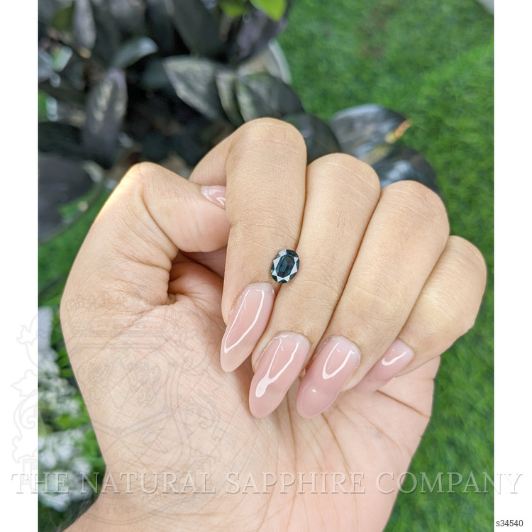 0.79 Ct. Bluish Green Sapphire from Madagascar