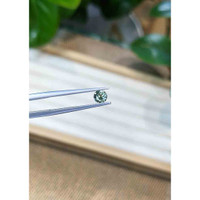 0.47 Ct. Green Sapphire from Madagascar Life Style