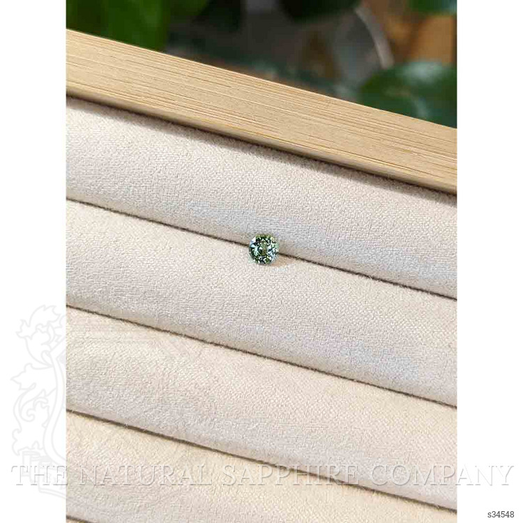 0.47 Ct. Green Sapphire from Madagascar