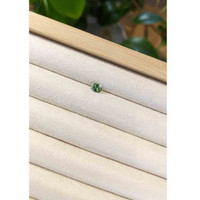 0.69 Ct. Green Sapphire from Madagascar Life Style