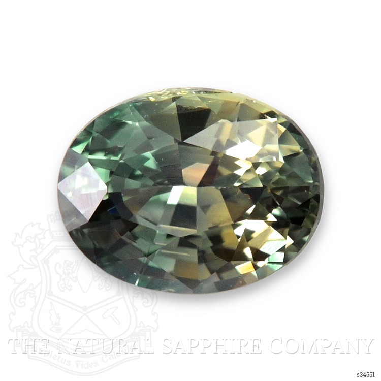 0.49 Ct. Yellowish Green Sapphire from Madagascar