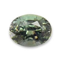 0.56 Ct. Bluish Green Sapphire from Madagascar Video