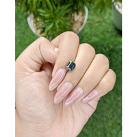 2.04 Ct. Bluish Green Sapphire from Madagascar Life Style