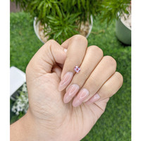 0.70 Ct. Pink Sapphire from Madagascar Life Style
