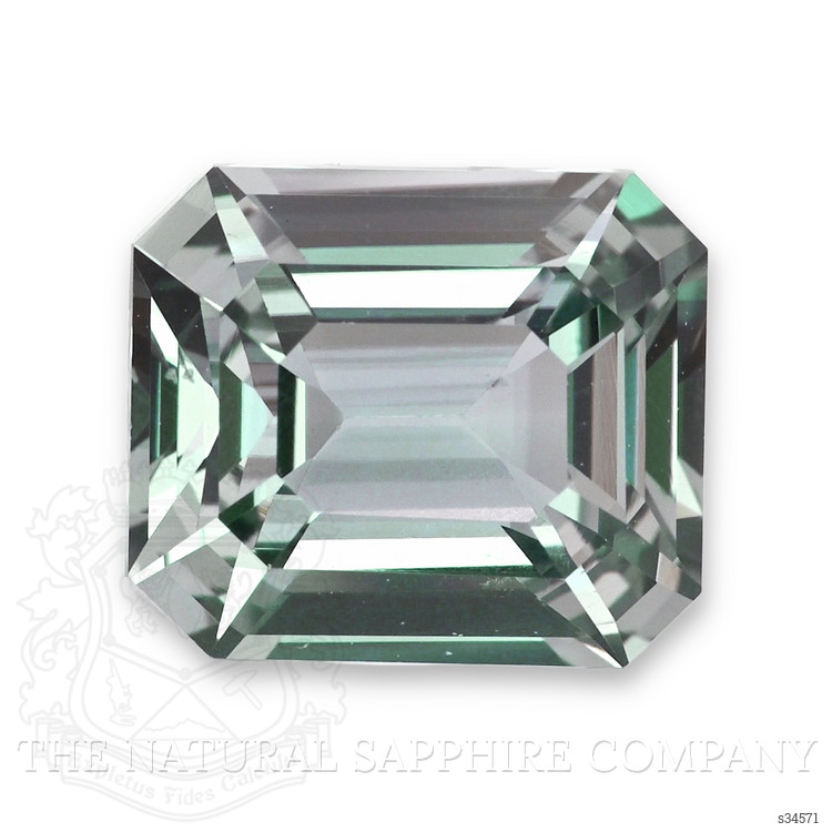 2.99 Ct. Green Sapphire from Ceylon (Sri Lanka)