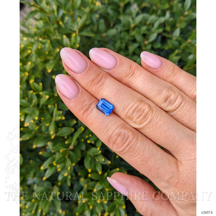 2.69 Ct. Blue Sapphire from Ceylon (Sri Lanka)