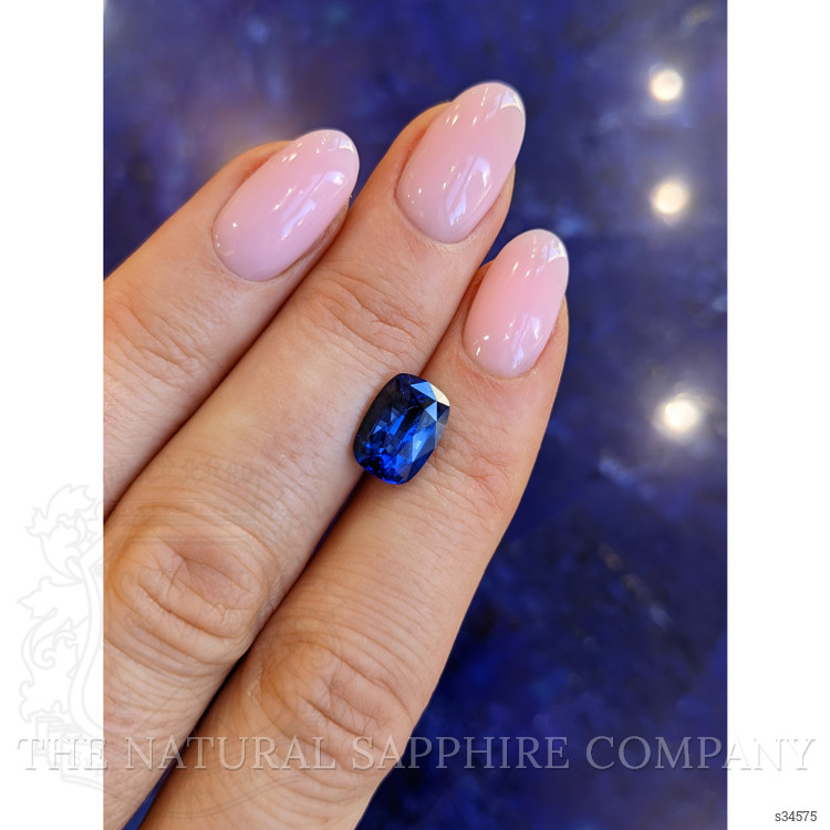 3.60 Ct. Blue Sapphire from Ceylon (Sri Lanka)