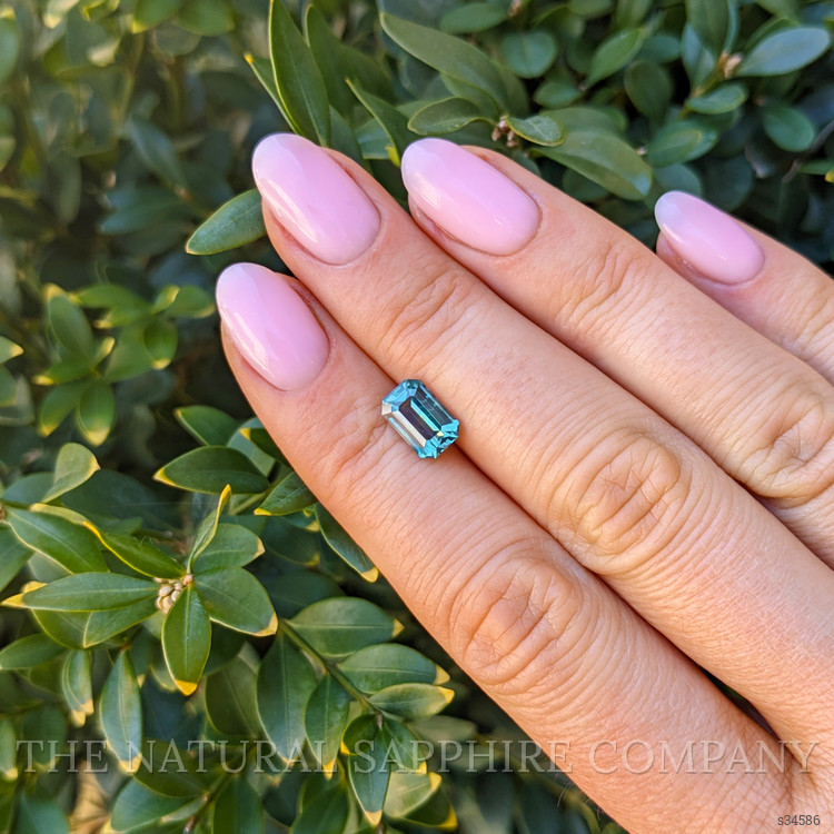 2.06 Ct. Green Sapphire from Madagascar