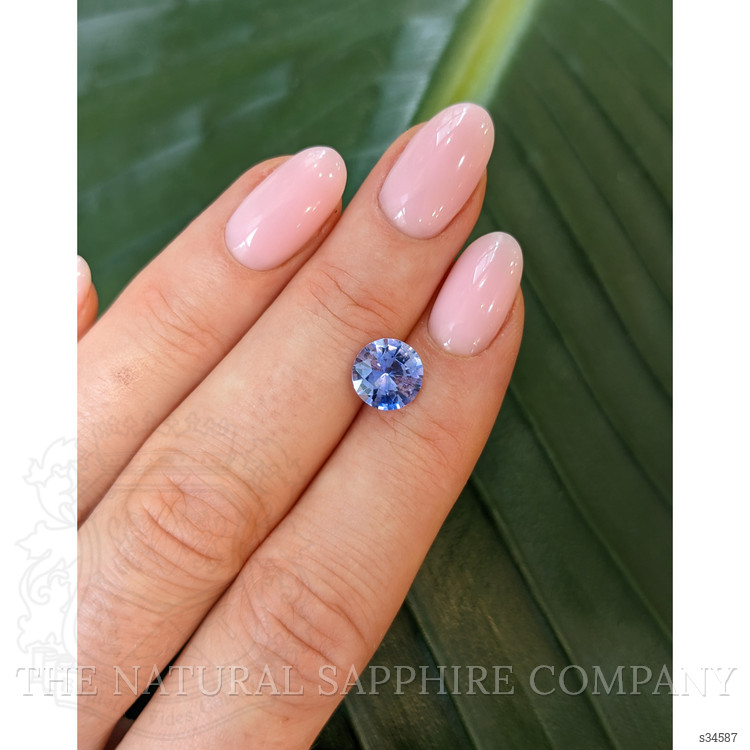 2.10 Ct. Blue Sapphire from Ceylon (Sri Lanka)