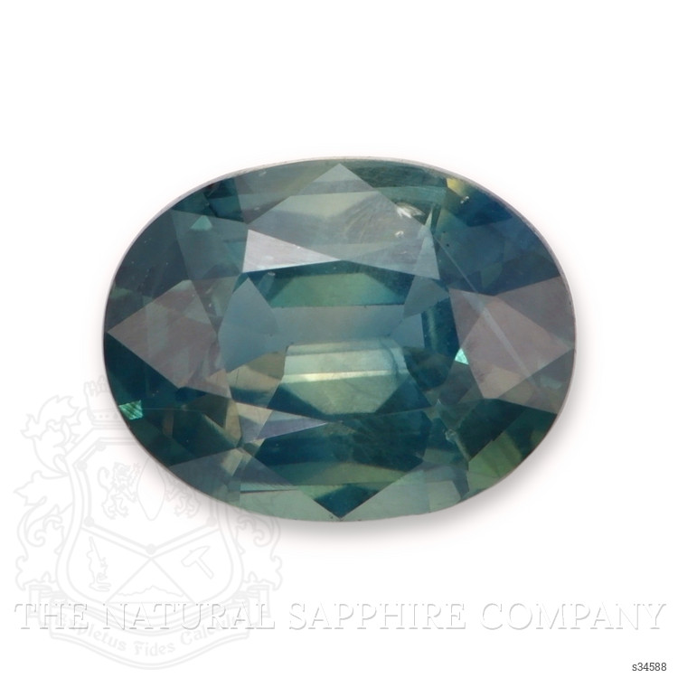 2.09 Ct. Bluish Green Sapphire from Madagascar