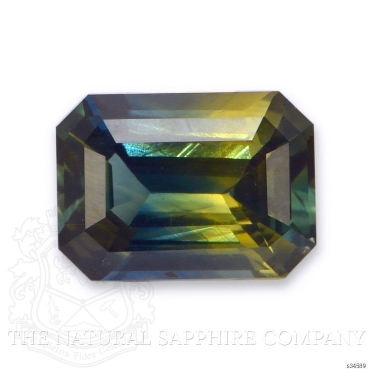 1.24 Ct. Bi Color Sapphire from Ceylon (Sri Lanka)
