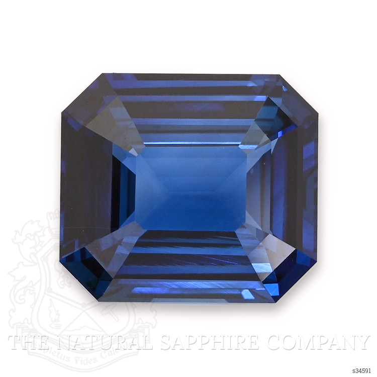 6.13 Ct. Blue Sapphire from Ceylon (Sri Lanka)
