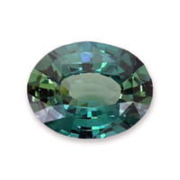 1.83 Ct. Bluish Green Sapphire from Ceylon (Sri Lanka) Video