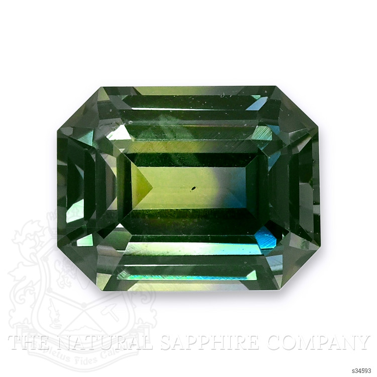 2.04 Ct. Yellowish Green Sapphire from Ceylon (Sri Lanka)