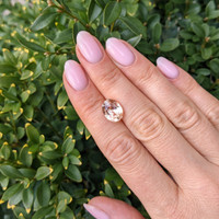 5.13 Ct. Padparadscha Sapphire from Ceylon (Sri Lanka) Life Style