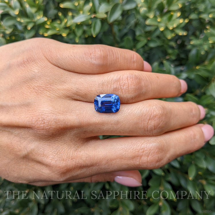 7.05 Ct. Blue Sapphire from Ceylon (Sri Lanka)