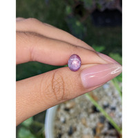 1.51 Ct. Pinkish Purple Star Sapphire from Ceylon (Sri Lanka) Life Style