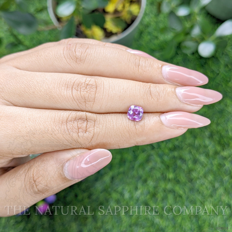 1.22 Ct. Pinkish Purple Sapphire from Tanzania