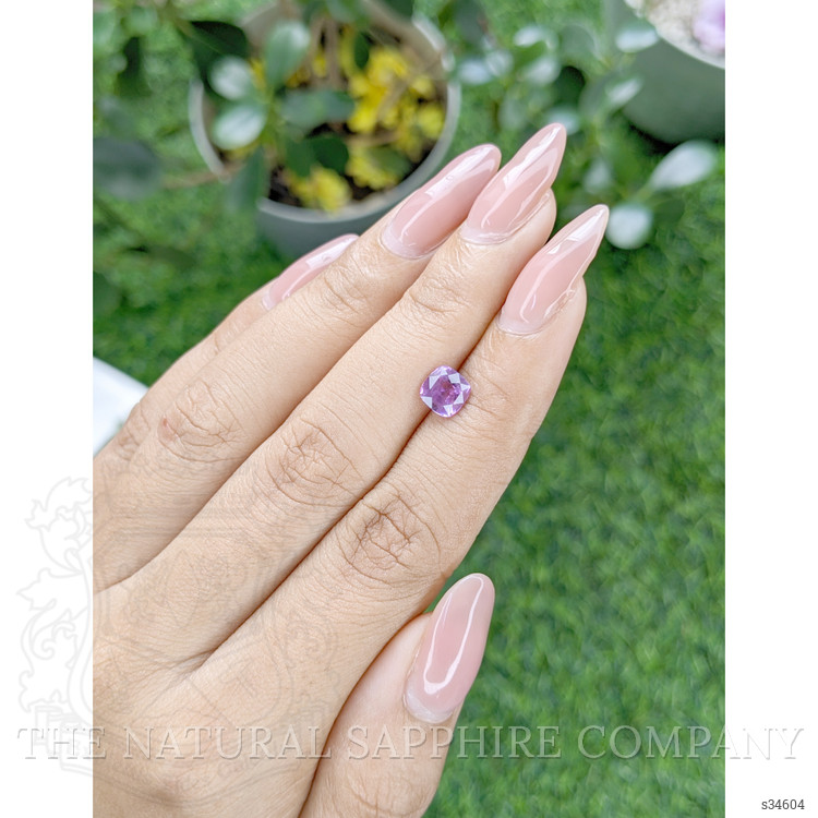 1.22 Ct. Pinkish Purple Sapphire from Tanzania