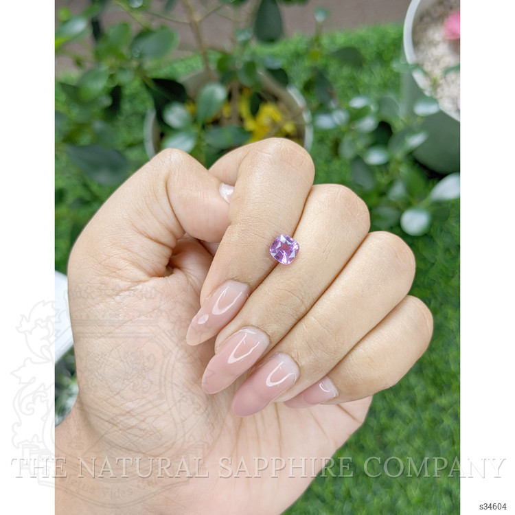 1.22 Ct. Pinkish Purple Sapphire from Tanzania