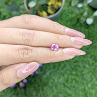 1.25 Ct. Pink Sapphire from Tanzania Life Style