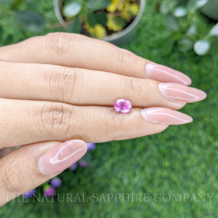 1.25 Ct. Pink Sapphire from Tanzania